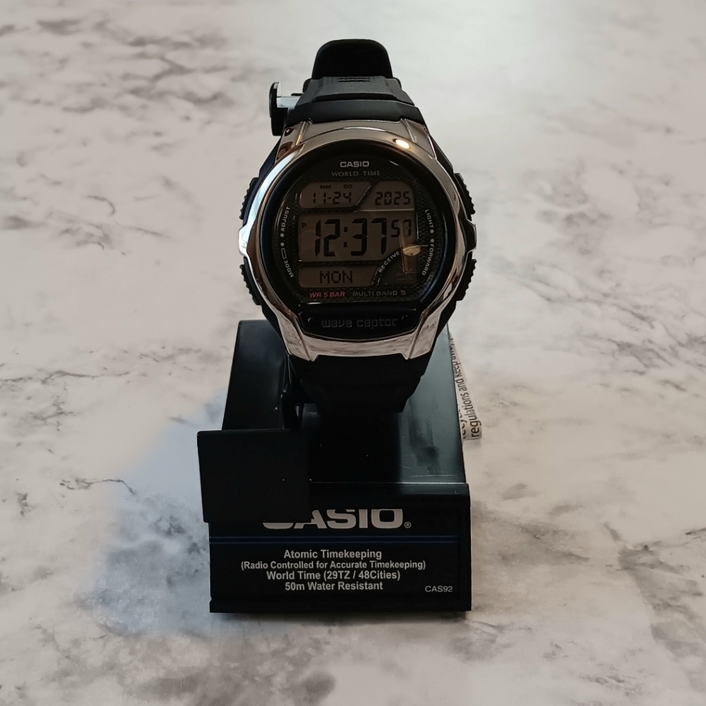 Casio WV58A-1AV – Atomic Timekeeping & Multi-Language! Brand NEW!! - Picture 3 of 15